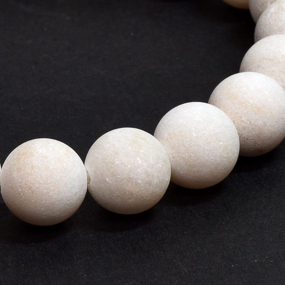 茨城県産 寒水石 ブレスレット 10mm #SB188