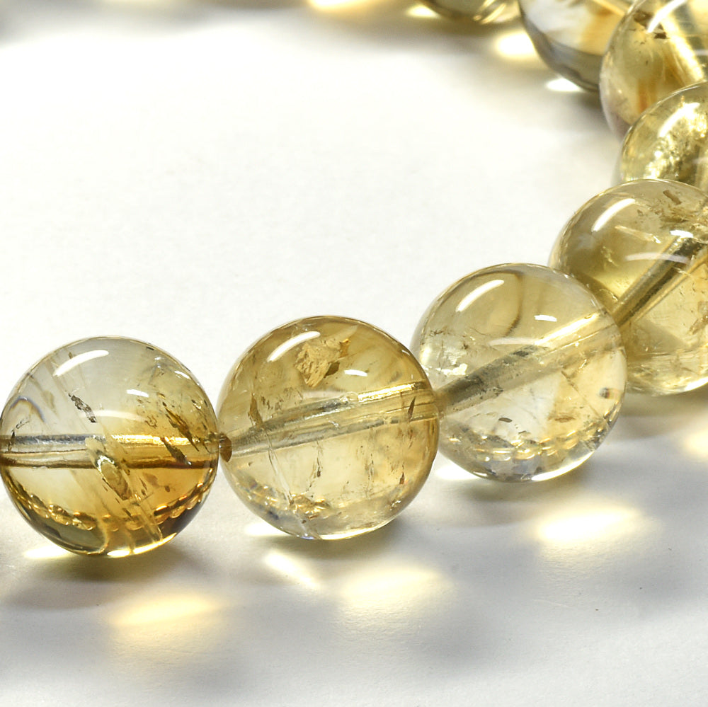 シトリン ブレスレット 11.5mm #SC086