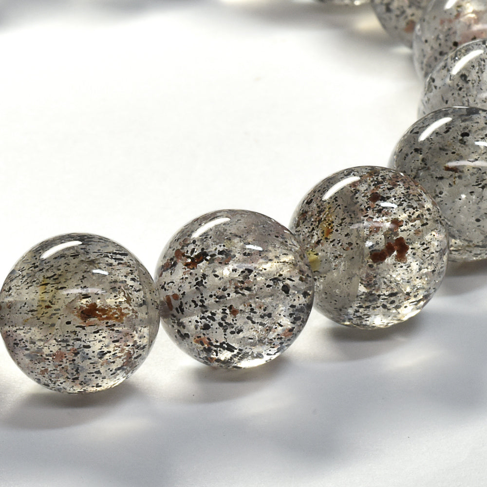 ガーネット・マイカインクォーツ ブレスレット 11.5mm #SE105