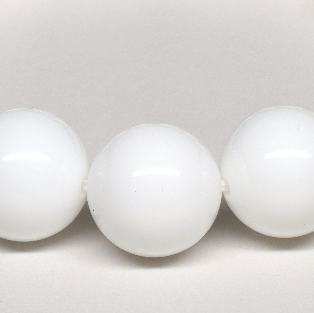 ホワイトオニキス ブレスレット 14mm #T2414