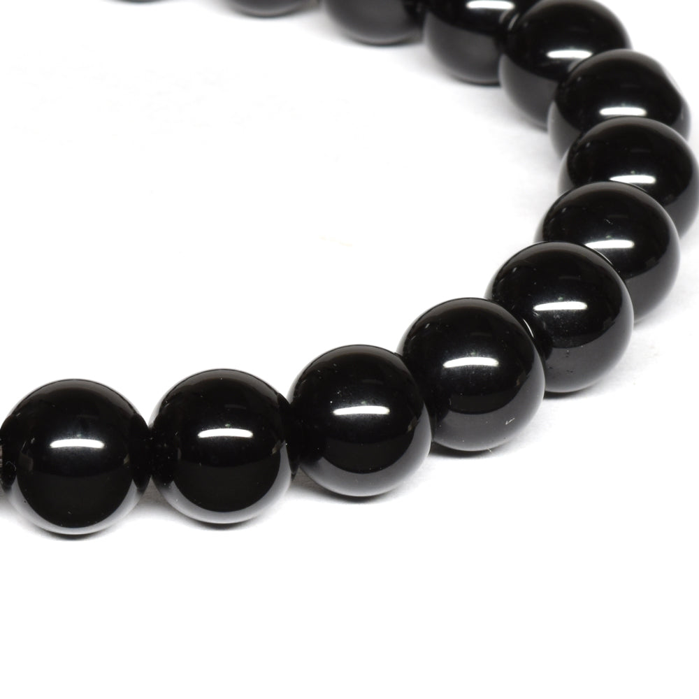 チベット産 モリオン ブレスレット 8mm #T3208