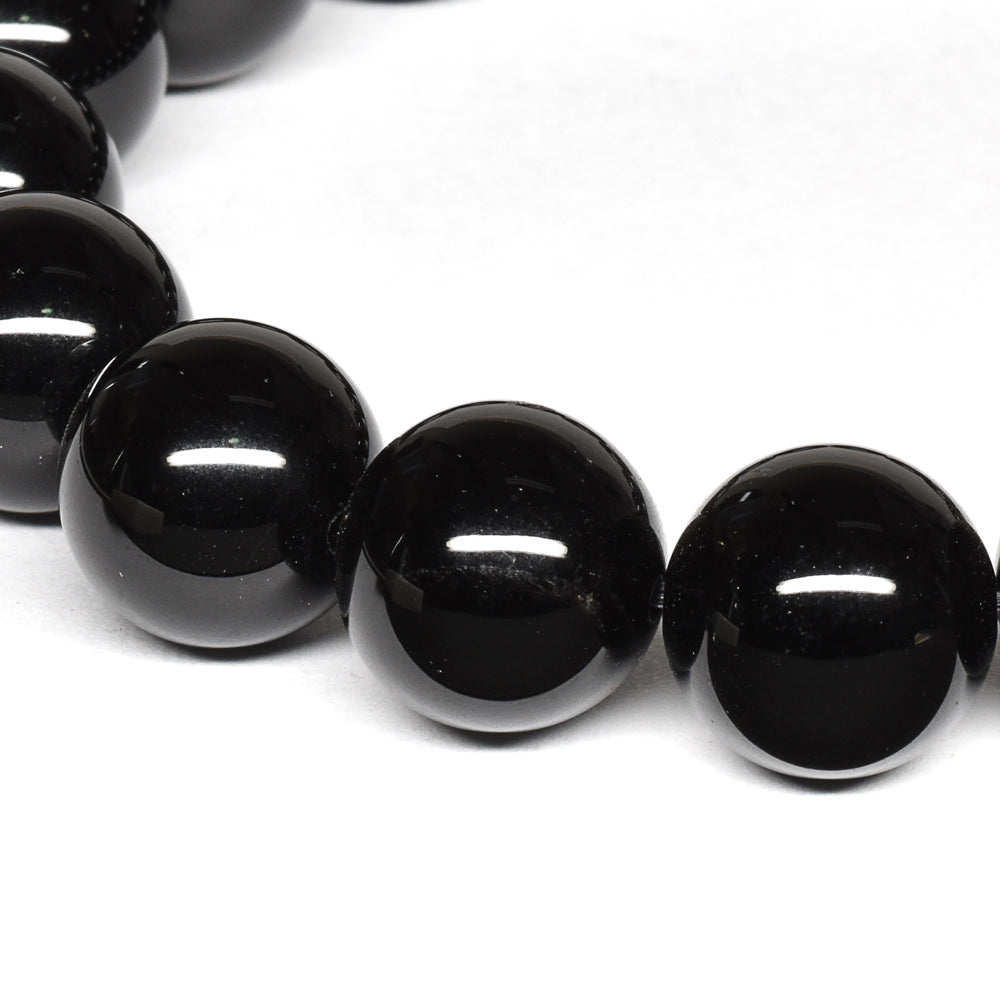 チベット産 モリオン ブレスレット 12mm #T3212