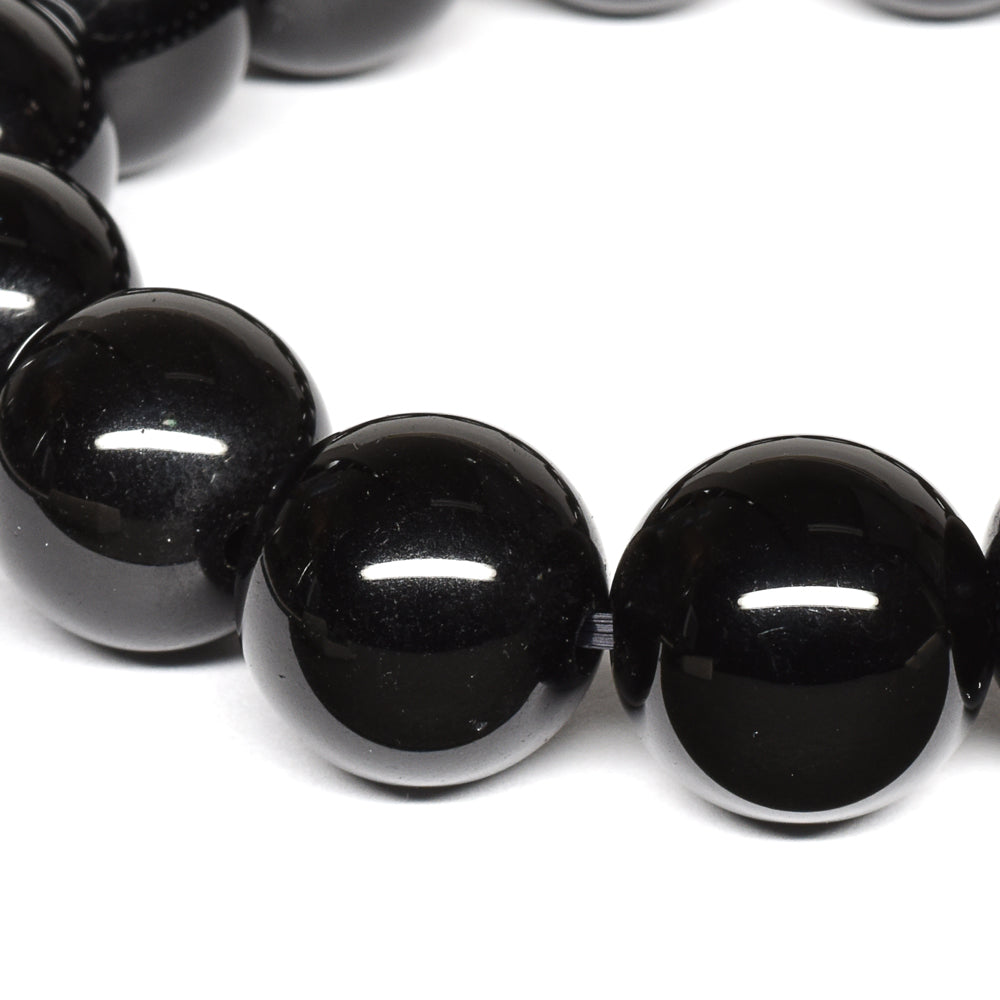 チベット産 モリオン ブレスレット 14mm #T3214