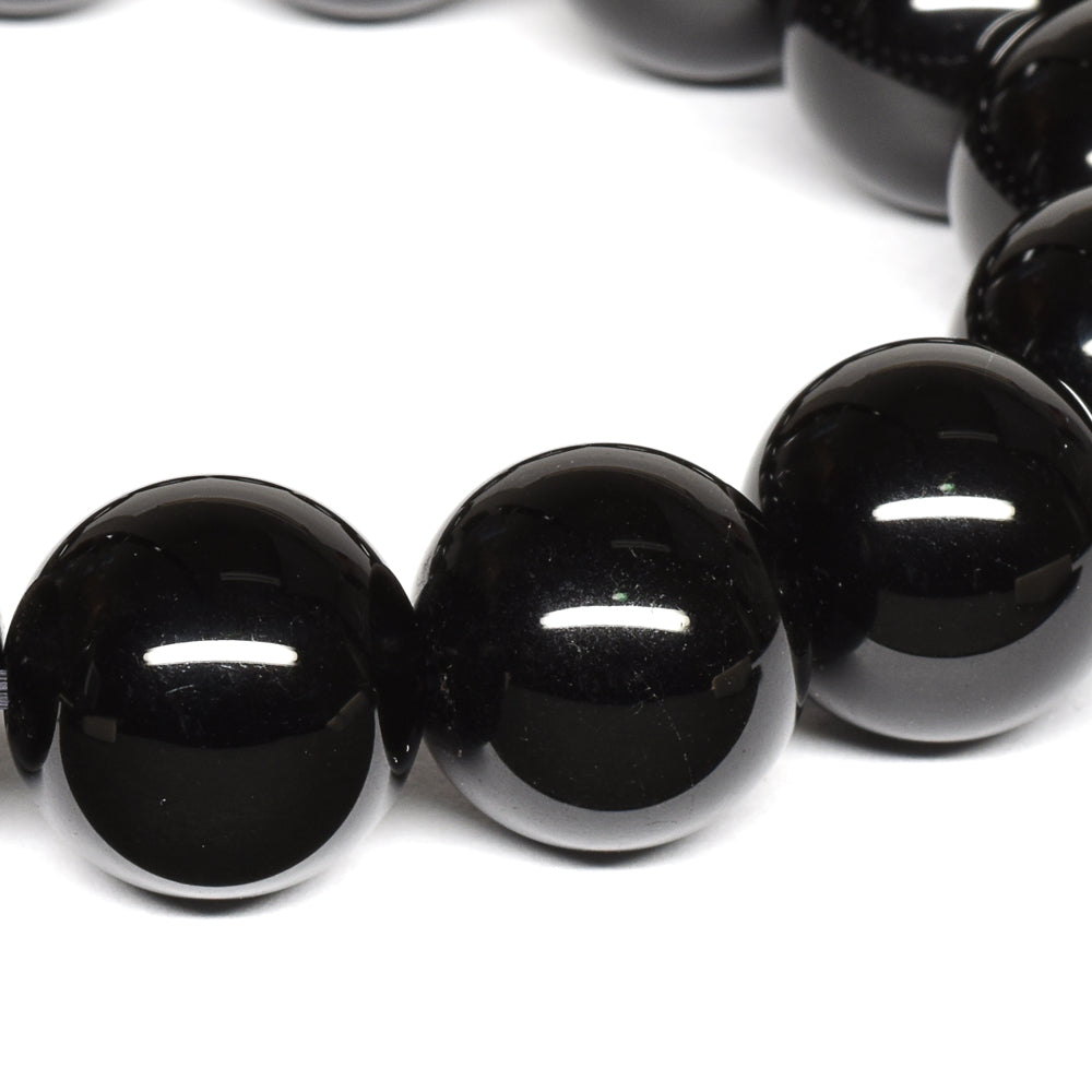 チベット産 モリオン ブレスレット 14mm #T3214