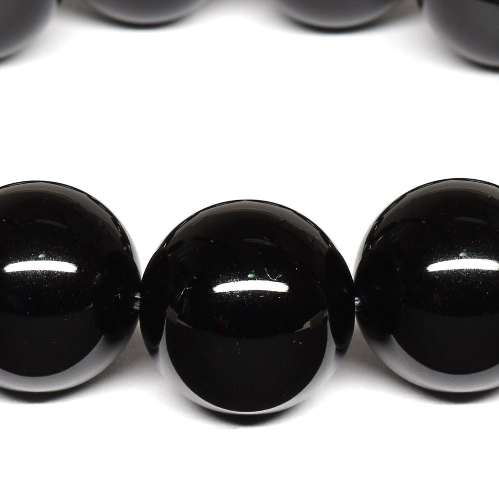 チベット産 モリオン ブレスレット 16mm #T3216