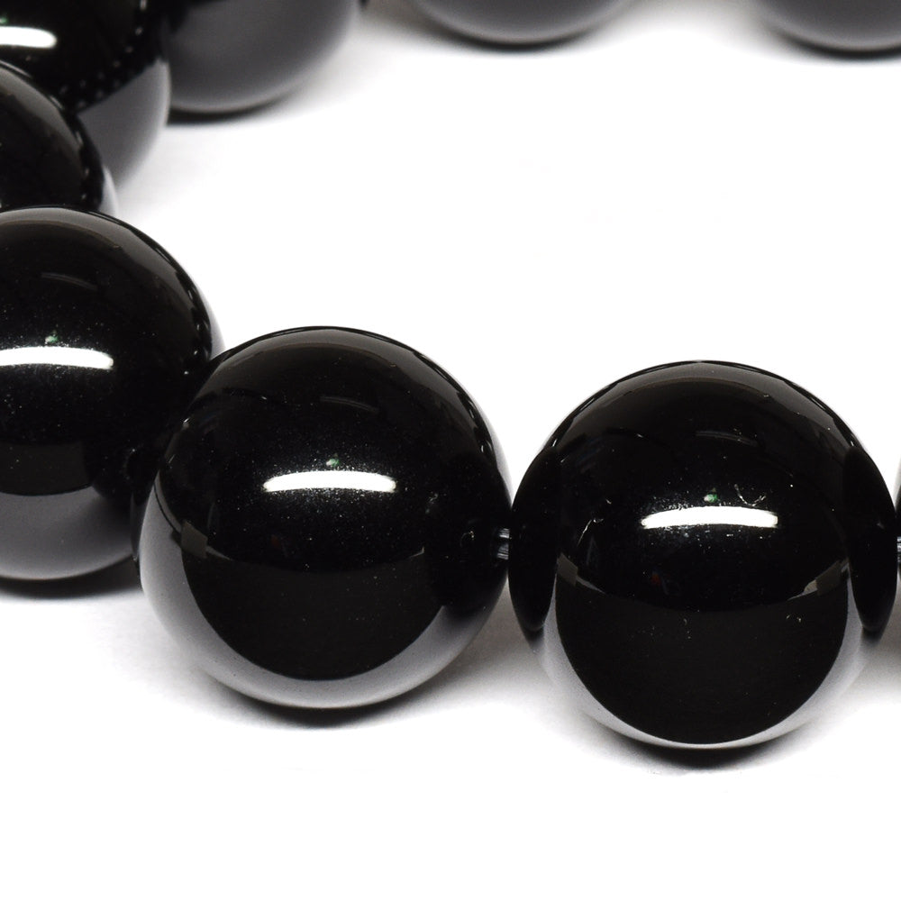 チベット産 モリオン ブレスレット 16mm #T3216