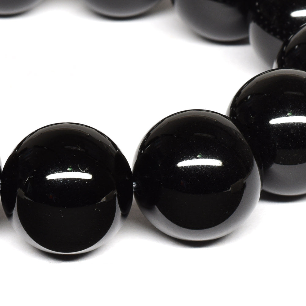 チベット産 モリオン ブレスレット 16mm #T3216