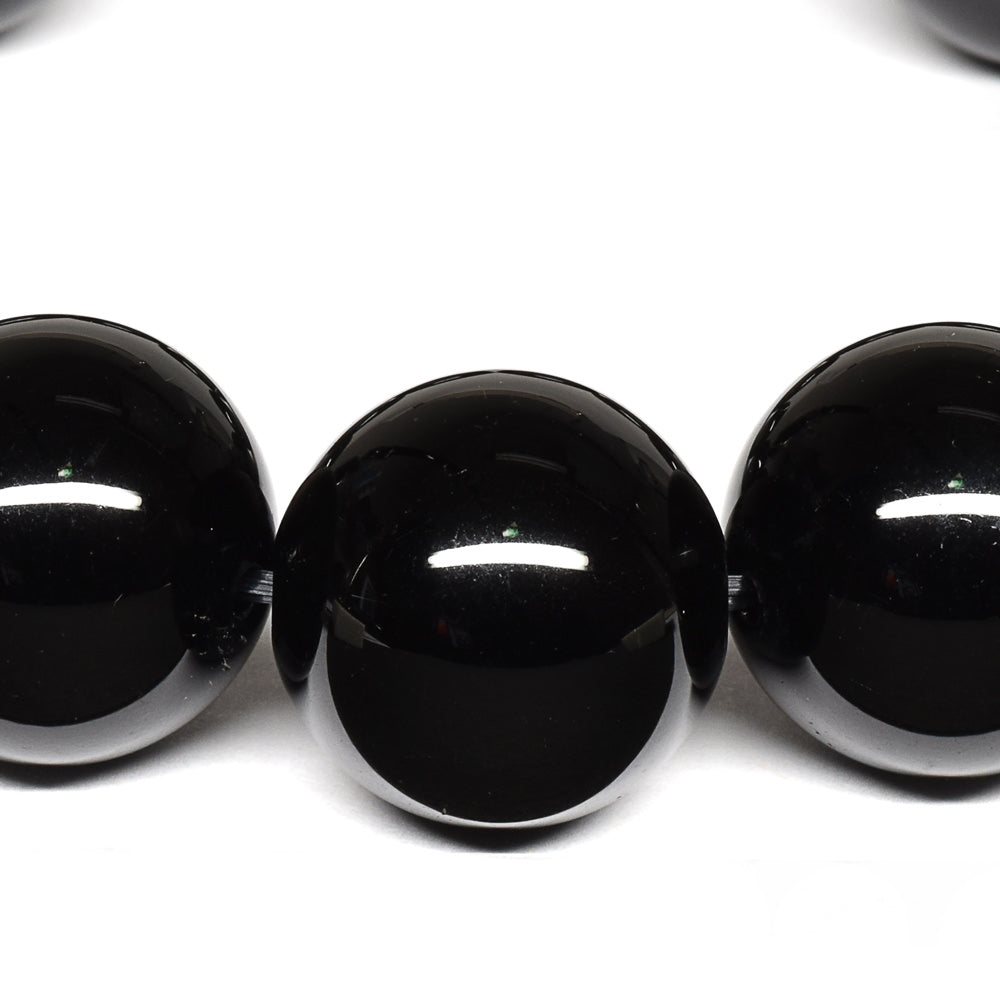 チベット産 モリオン ブレスレット 18mm #T3218
