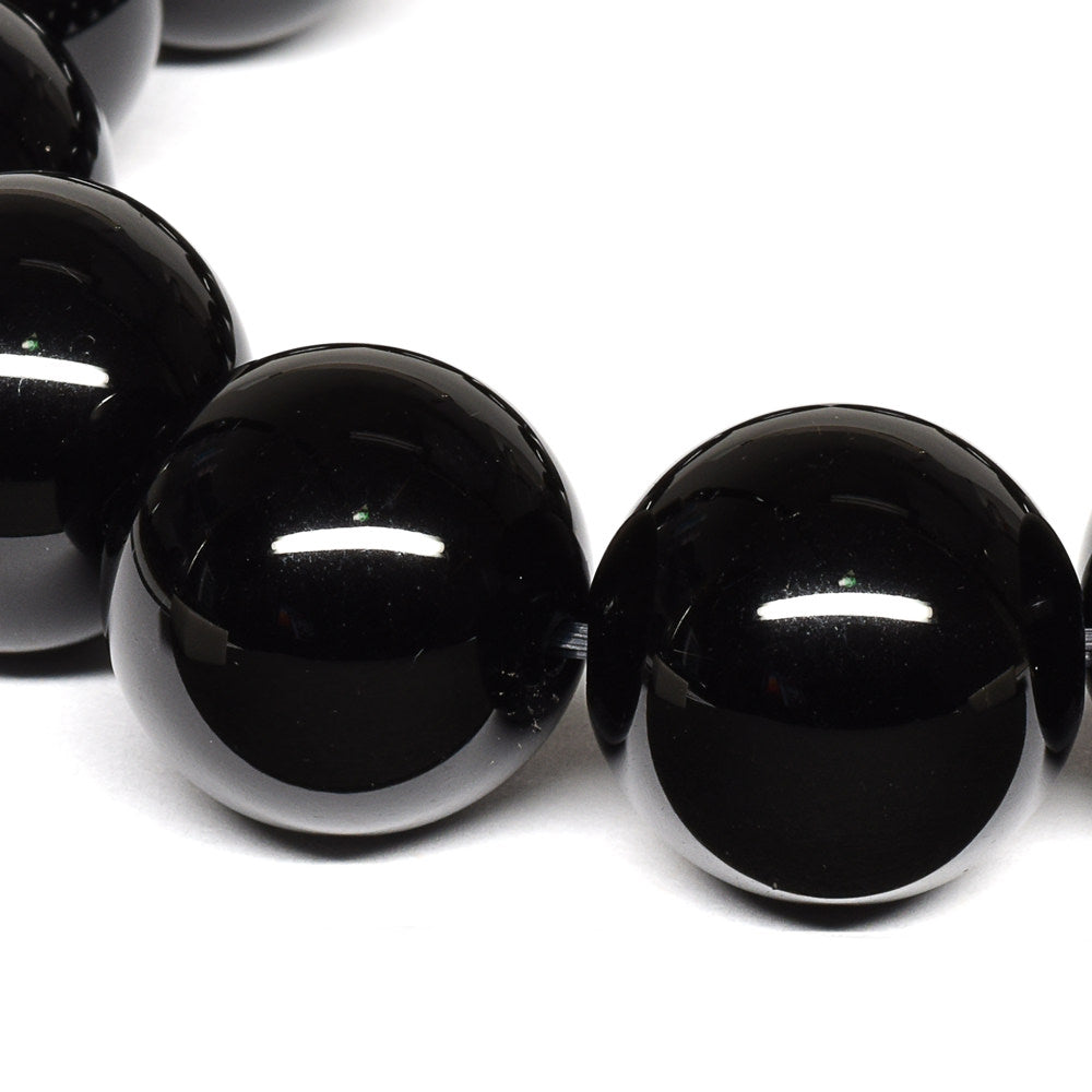 チベット産 モリオン ブレスレット 18mm #T3218