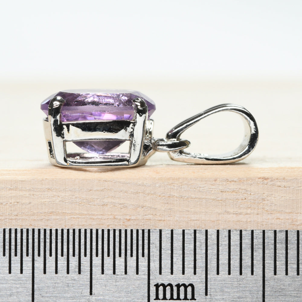 ピンクアメジスト ペンダントトップ 8x10mm #TP1001
