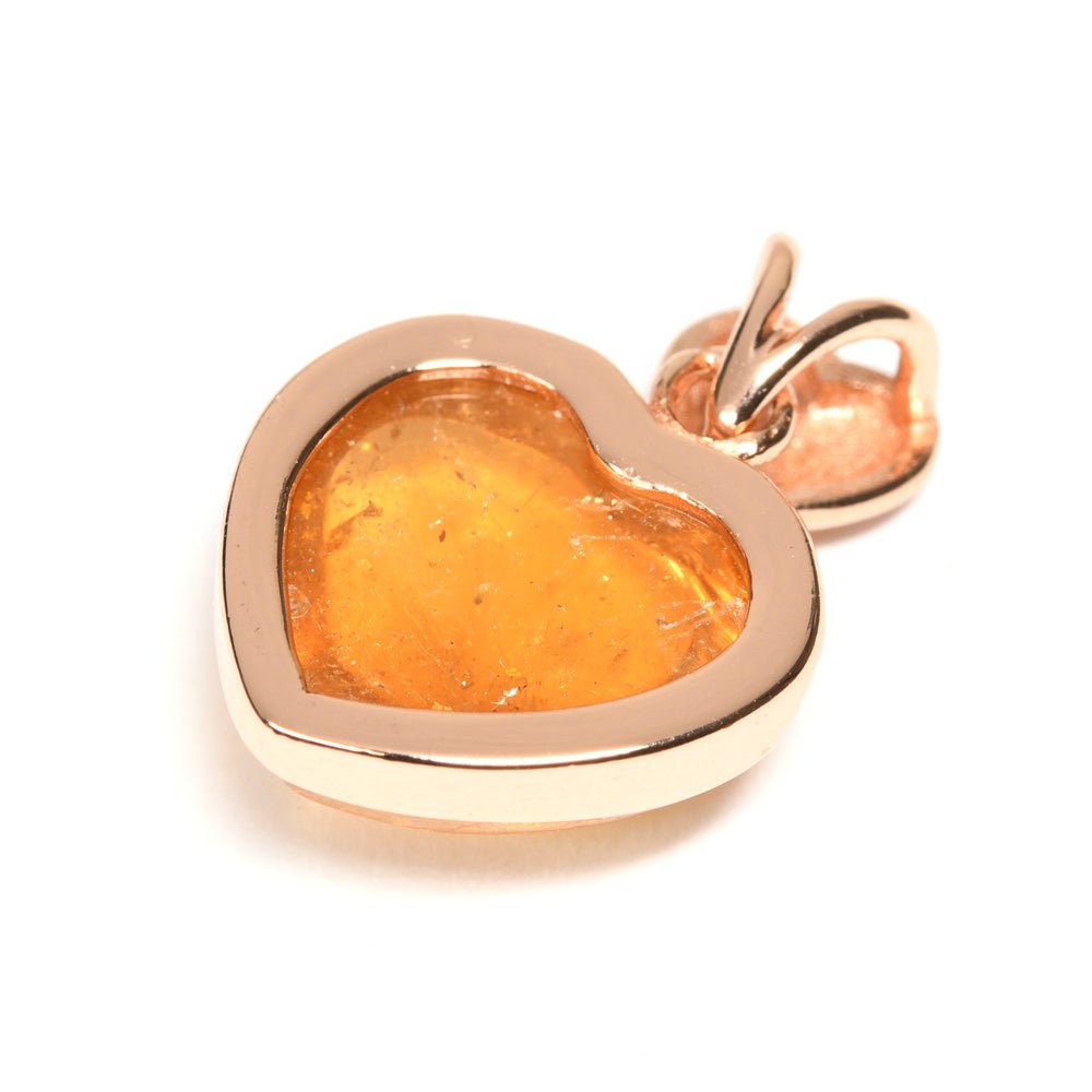 イエロー・トルマリン ペンダントトップ 10x12x5mm #PJ300 - premium stone gallery LIVE