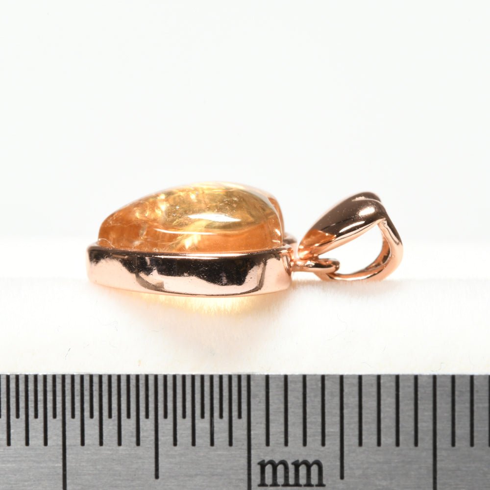 イエロー・トルマリン ペンダントトップ 11x12x5.5mm #PJ302 - premium stone gallery LIVE