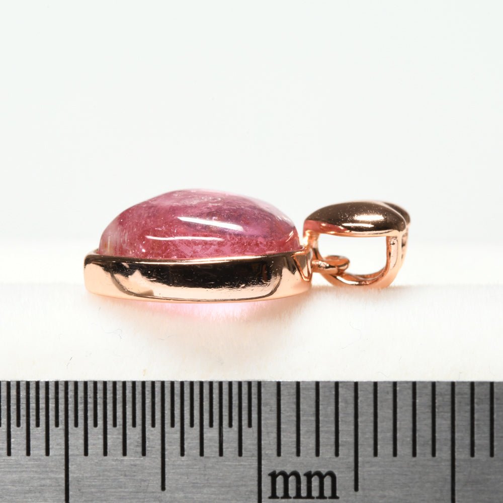 ピンク・トルマリン ペンダントトップ 12x12x5mm #PJ304 - premium stone gallery LIVE
