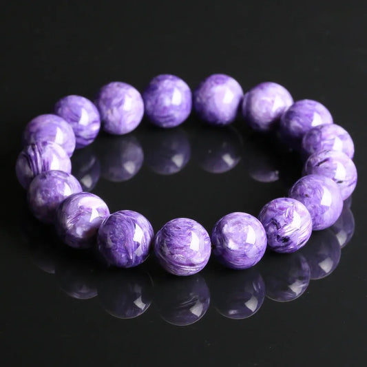 [プレミアム] チャロアイトブレスレット 12mm #DB021