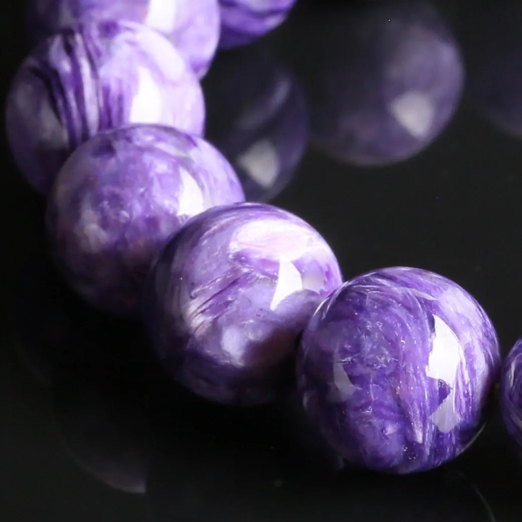 [プレミアム] チャロアイトブレスレット 12mm #DB021