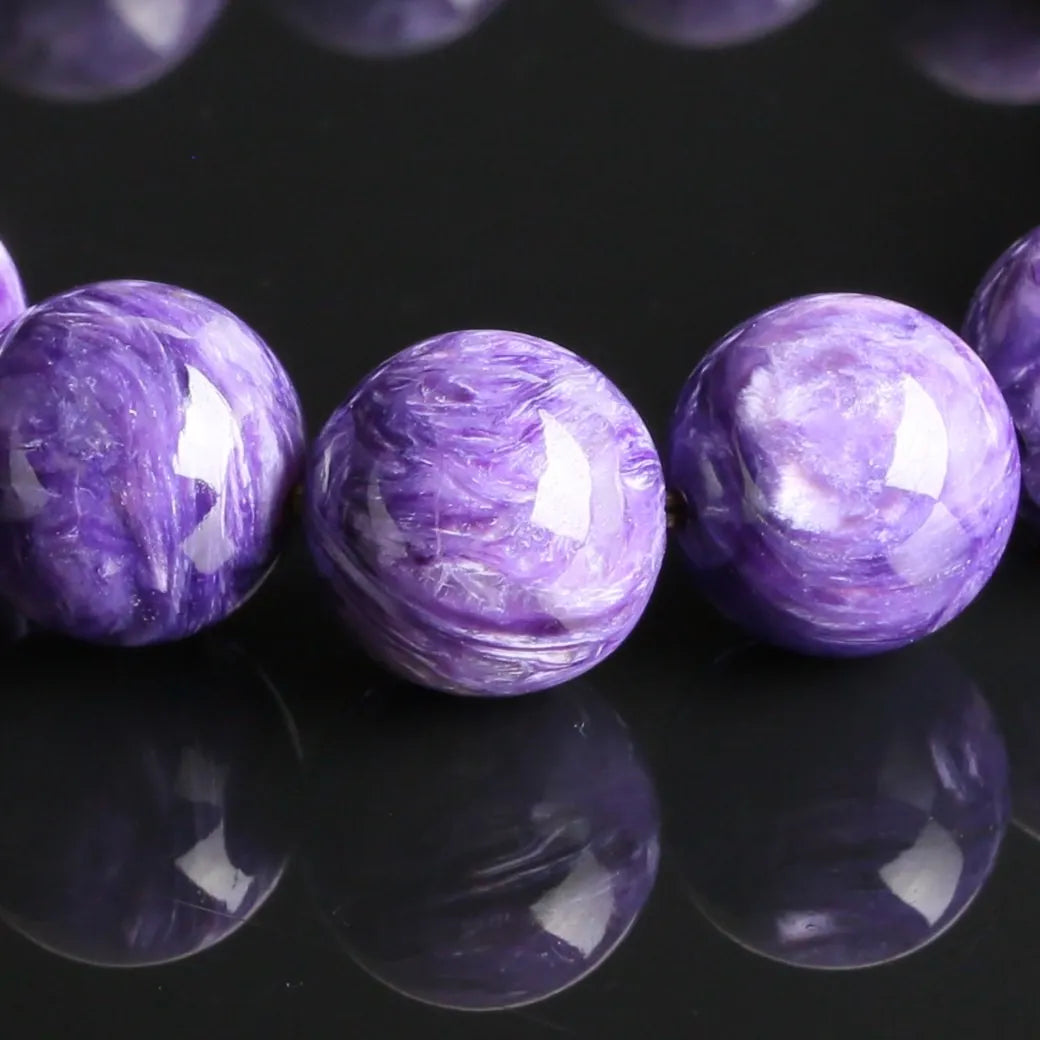 [プレミアム] チャロアイトブレスレット 12mm #DB021