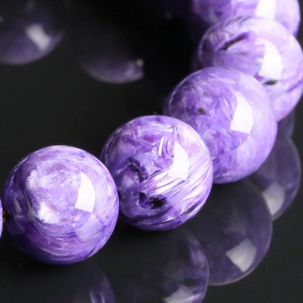 [プレミアム] チャロアイトブレスレット 12mm #DB021