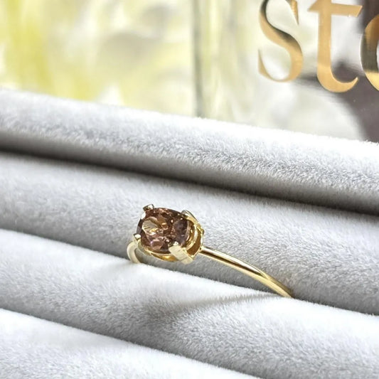 天然石リング（ジルコン） #RK066