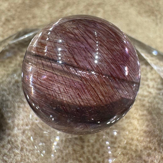 ゲーサイトインアメジスト ビーズ 13.6mm #BZ1041 - premium stone gallery LIVE