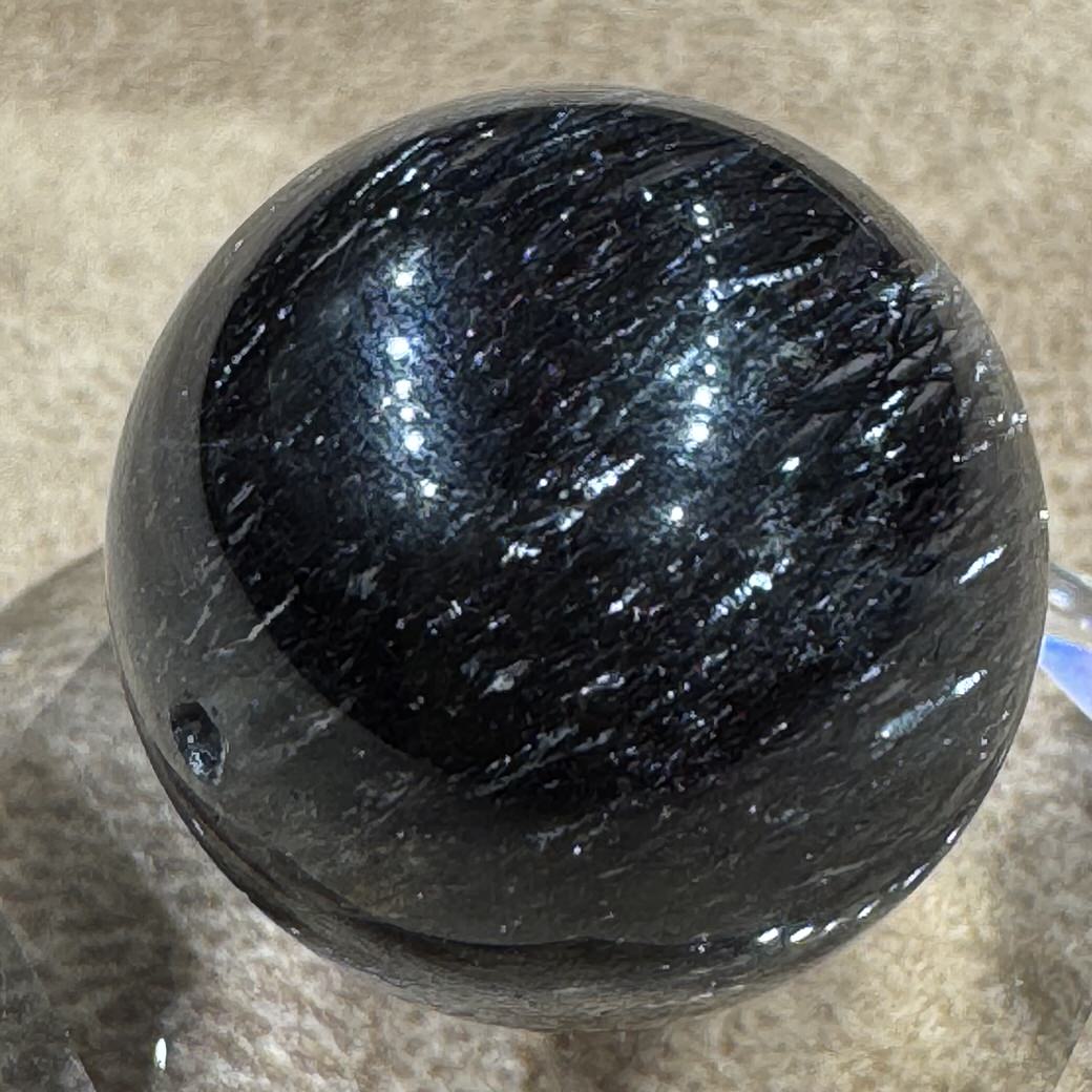 ゲーサイト,レピドクロサイト,ヘマタイトインクォーツ ビーズ 20mm #BZ1048 - premium stone gallery LIVE