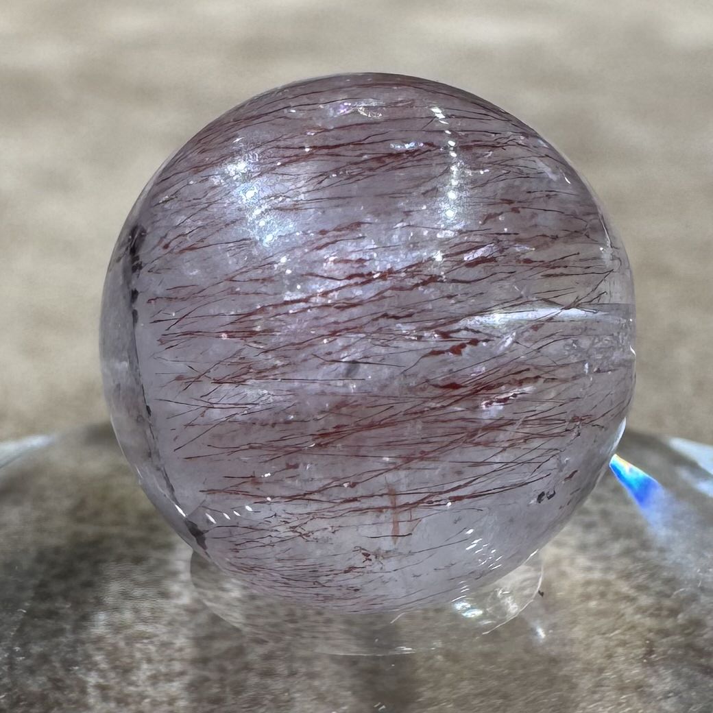 ゲーサイトインクォーツ ビーズ 14.5mm #BZ1066 - premium stone gallery LIVE