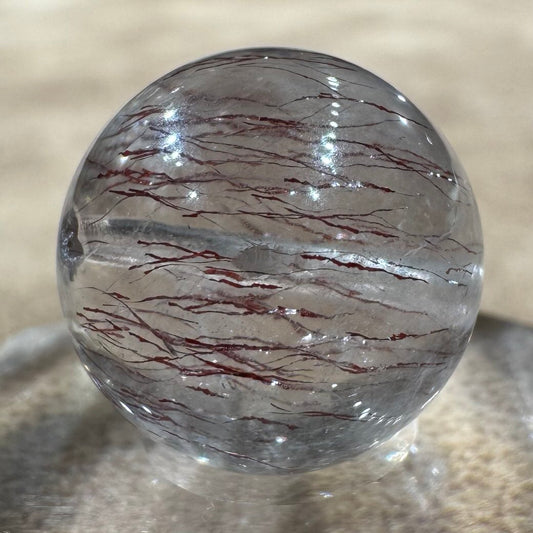 ゲーサイトインクォーツ ビーズ 14.4mm #BZ1070 - premium stone gallery LIVE