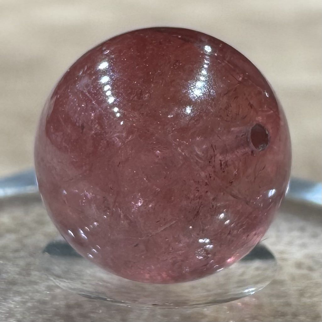ピンクトルマリン ビーズ 10.6mm #BZ1095 - premium stone gallery LIVE