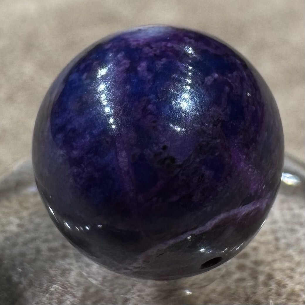スギライト ビーズ 14.8mm #BZ1115 - premium stone gallery LIVE