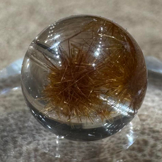 フラワールチルクォーツ ビーズ 10.6mm #BZ1117 - premium stone gallery LIVE