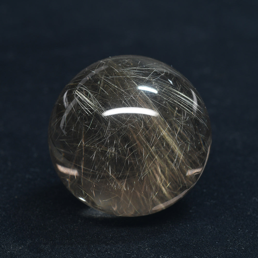 [限定販売] ゴールドルチルクォーツ 丸玉 33mm #BZ1120