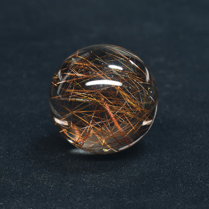[限定販売] ブラウンルチルクォーツ 丸玉 27.4mm #BZ1122