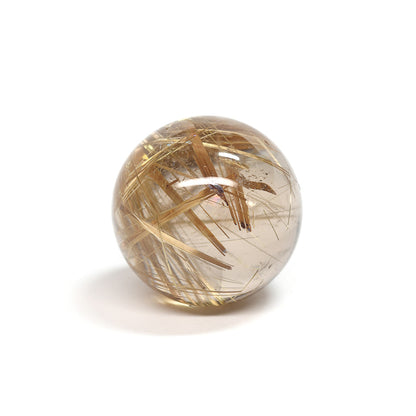 [限定販売] タイチンルチルクォーツ 丸玉 17.6mm #BZ1126