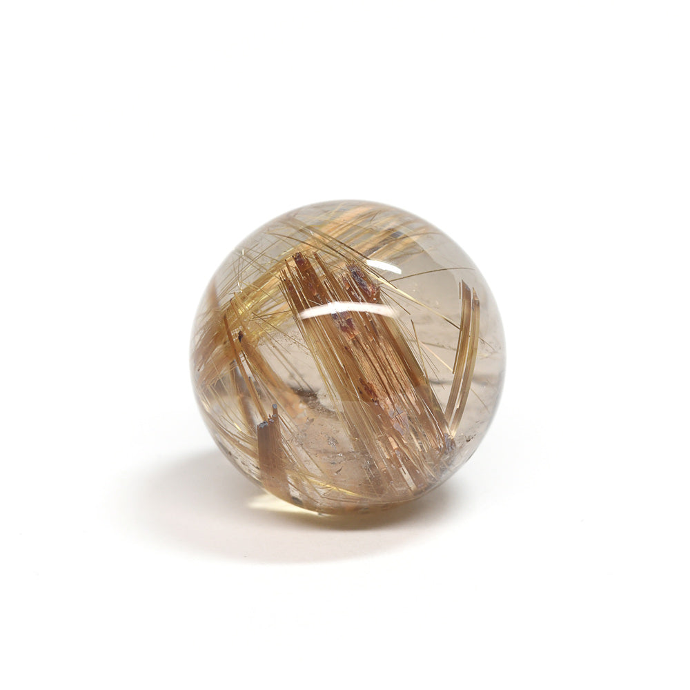 [限定販売] タイチンルチルクォーツ 丸玉 17.6mm #BZ1126
