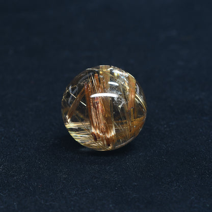 [限定販売] タイチンルチルクォーツ 丸玉 17.6mm #BZ1126