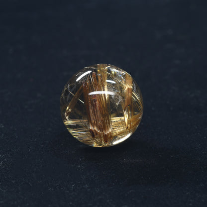[限定販売] タイチンルチルクォーツ 丸玉 17.6mm #BZ1126