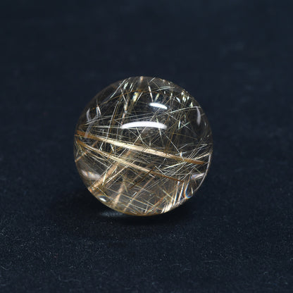 [限定販売] ゴールドルチルクォーツ 丸玉 21mm #BZ1127