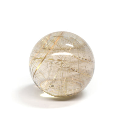 [限定販売] ゴールドルチルクォーツ 丸玉 21mm #BZ1127