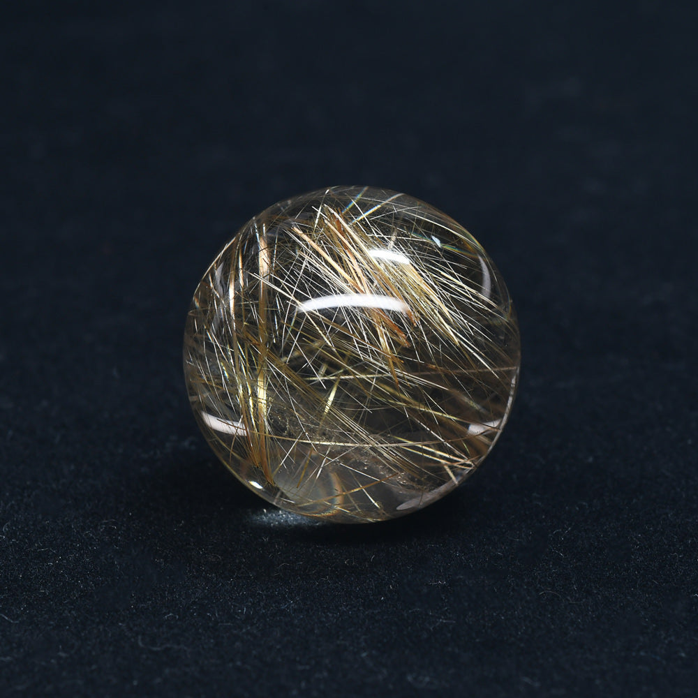 [限定販売] ゴールドルチルクォーツ 丸玉 21mm #BZ1127