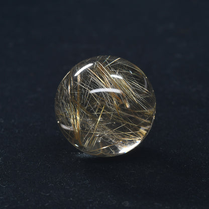 [限定販売] ゴールドルチルクォーツ 丸玉 21mm #BZ1127