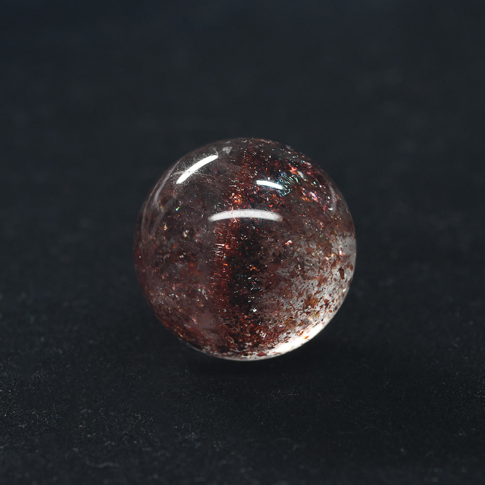 [限定販売] ファントムレピドクロサイトインクォーツ 丸玉 20.2mm #BZ1128