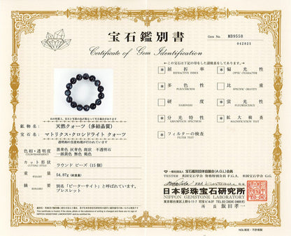鑑別書 ピーターサイト