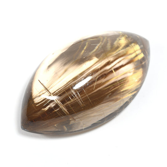 ブロンズタイチンスモーキークォーツ ルース 36.24ct #JWA2786