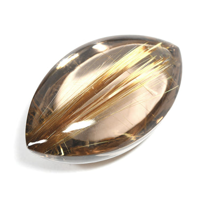 ブロンズタイチンスモーキークォーツ ルース 36.24ct #JWA2786