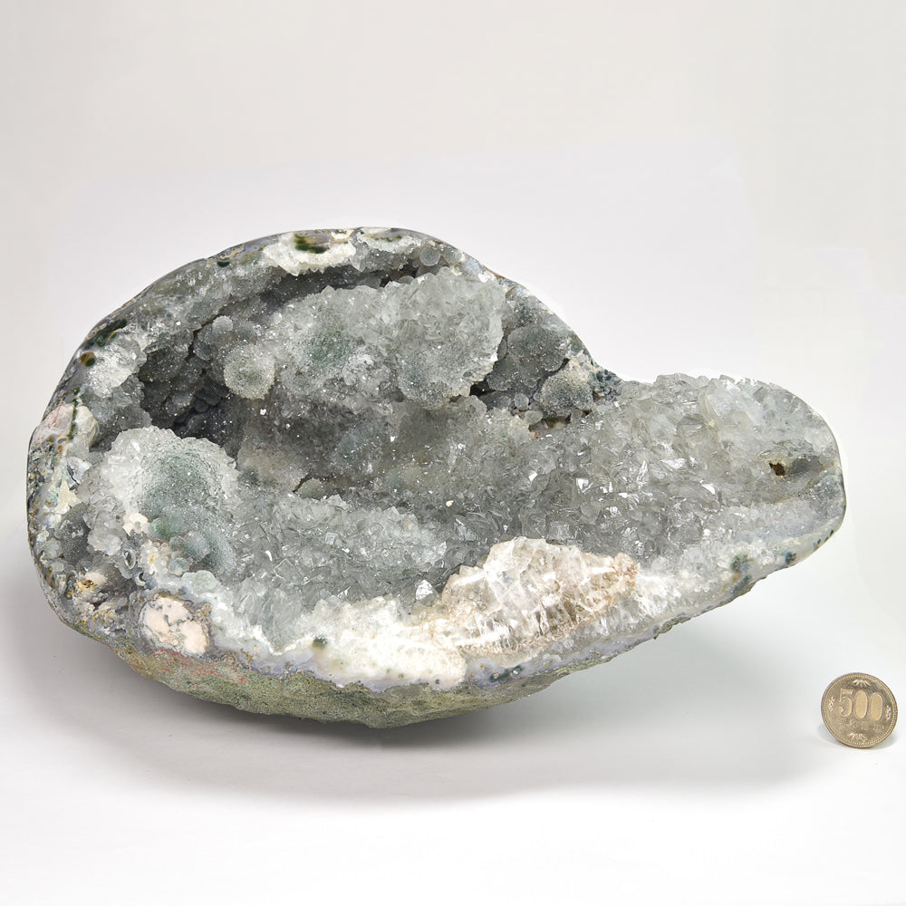 ウルグアイ産 グリーンアメジスト クラスター 230x340x110mm #NB697[恵比寿11周年セール]