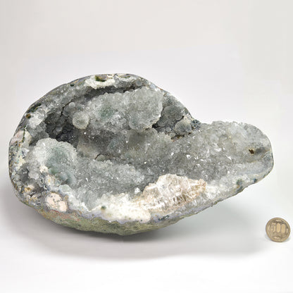 ウルグアイ産 グリーンアメジスト クラスター 230x340x110mm #NB697[恵比寿11周年セール]