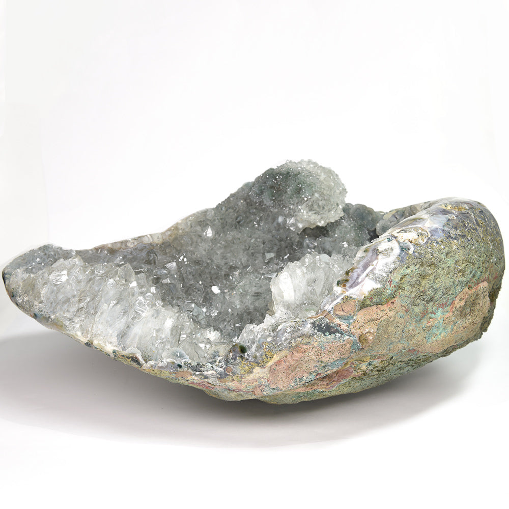 ウルグアイ産 グリーンアメジスト クラスター 230x340x110mm #NB697[恵比寿11周年セール]