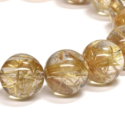 タイチンルチルクォーツ ブレスレット 12mm #NL891