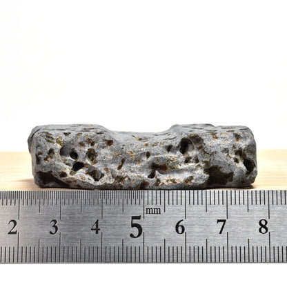 [日本の石]神鍋火山岩 箸置き 58x34x14mm #QB085