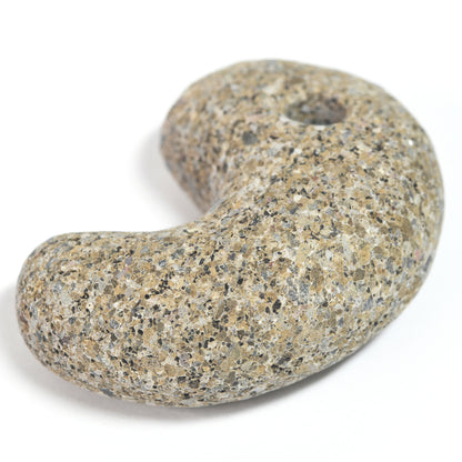島根県産 出雲石（来待石）勾玉 27.5x20.5x10.6mm #QB113