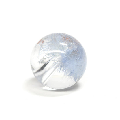 デュモルチェライトインクォーツ ビーズ 8.8mm #QC233